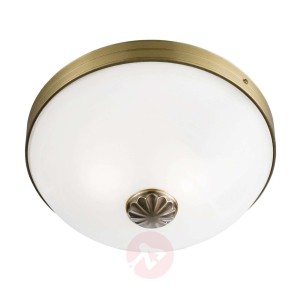 WINDSOR piękna lampa sufitowa z białym kloszem