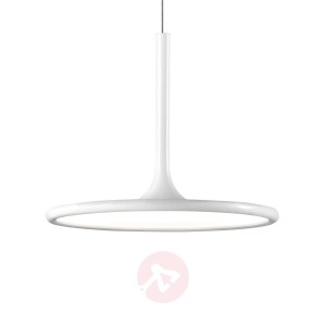 Grok Net lampa wisząca LED biała matowa, Ø 25 cm