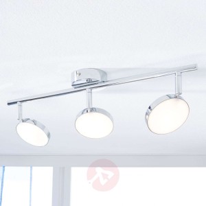 Spot sufitowy LED Keylan, 3-punktowy, podłużny