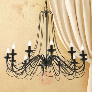Żyrandol ANTONINA w starodawnym stylu