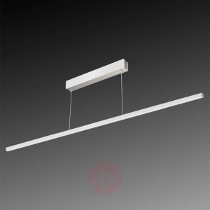 Lampa wisząca LED Orix, biała, 150 cm długości