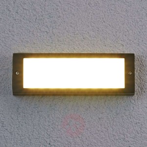 Energooszczędna zewn. lampa ścienna LED Rachel