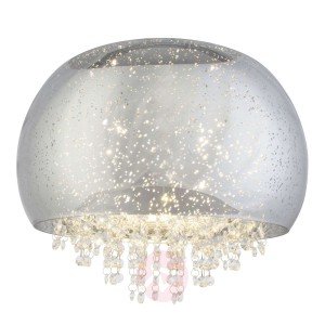 Lampa sufitowa Brilliance, chrom, 40 cm