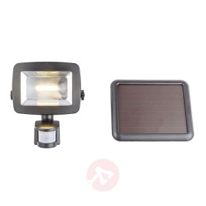 Solarny kinkiet zewnętrzny LED 37201S, czujnik