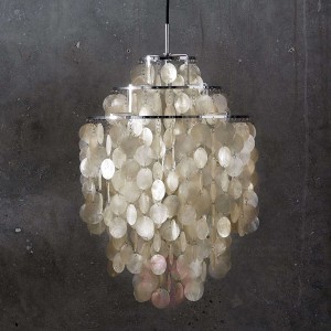 VERPAN Fun 1DM - lampa wisząca z masy perłowej