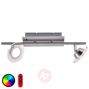 Szykowna lampa sufitowa LED Lola-Mike, regulowana