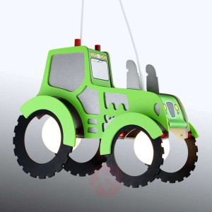 Lampa wisząca Traktor do pokoju dziecięcego