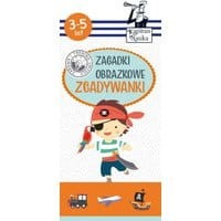 Kapitan Nauka Zagadki obrazkowe Zgadywanki 3-5 lat