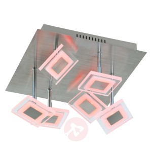 Lampa sufitowa LED Megan z pilotem