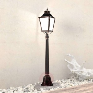 Słupek oświetleniowy w antycznym stylu VIVIANA