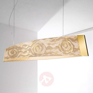 Szampańska lampa wisząca LED BARCA