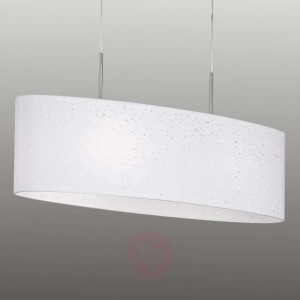 Owalna lampa Thor z w kolorze białym