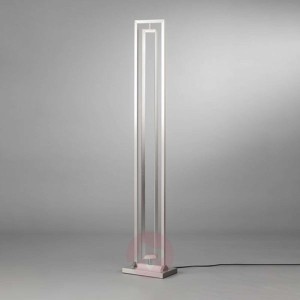 Lampa stojąca LED Rob z obrotowym światłem