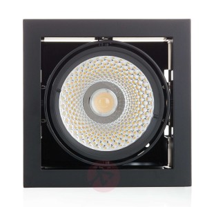 Arcchio Adin oprawa wpuszczana LED 25,9W, czarna