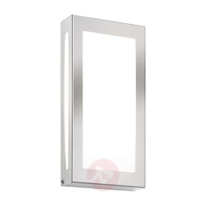 Kinkiet zewnętrzny LED 118LED, stal szlachetna