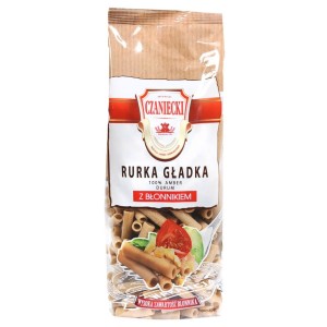 Czaniecki - makaron Rurka gładka z błonnikiem owsianym.