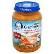 Gerber - Potrawka z ryżem i indykiem