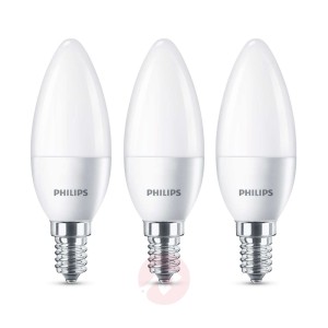 Philips żarówka LED E14 B35 5,5W matowa 3 szt.