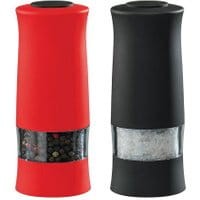Zestaw 2 młynków elektrycznych do przypraw Duo Red Black