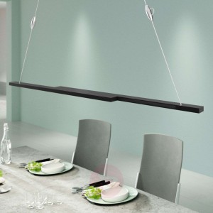 B-Leuchten Blu Sticks lampa wisząca LED, czarna