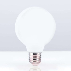 Kulista żarówka G80 E27 6W 828 opalizowana