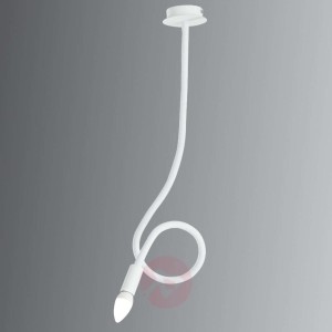 Wyjątkowa lampa sufitowa Lover, biała