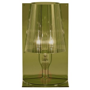 Kartell Take lampa stołowa, oliwkowa zieleń