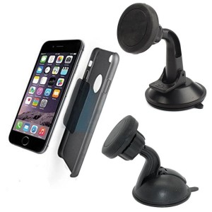 Uchwyt magnetyczny do telefonów - czarny
