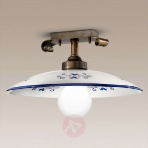 Lampa sufitowa Bassano niebieska