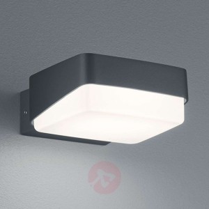 Antracytowy kinkiet zewnętrzny LED Juba