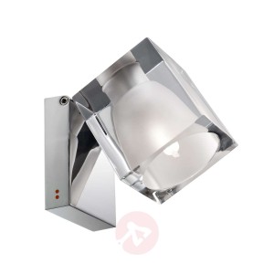 Fabbian Cubetto lampa ścienna G9 chrom