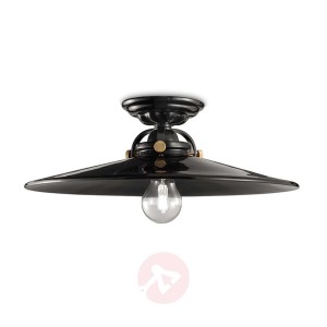 Lampa sufitowa Retro C105, czarna