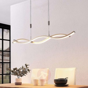 Lucande Mairia lampa wisząca LED, regulowana