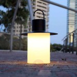 Lampa tarasowa LED Nautic, USB, antracyt