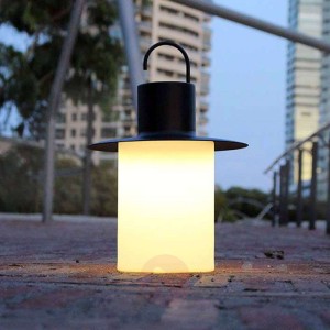 Lampa tarasowa LED Nautic, USB, antracyt