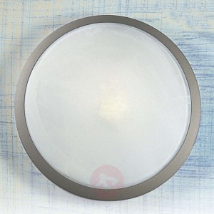 Piękna lampa sufitowa Corella tytan 32 cm