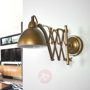 Lampa ścienna Norwin z wysuwanym ramieniem