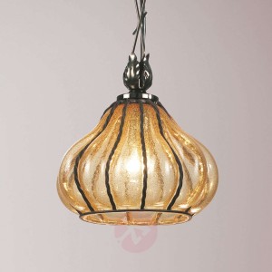 CARRO - lampa wisząca z pękatym kloszem