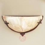 Półokrągła lampa ścienna Armelle