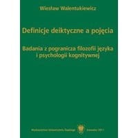 Definicje deiktyczne a pojęcia