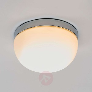 Lampa sufitowa Adalind, szklany klosz, 23,5 cm