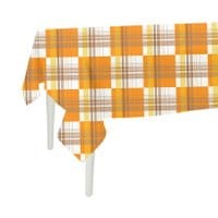 Obrus Orange Checks 140x180 cm