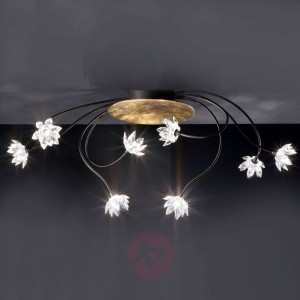 Lampa sufitowa FIORELLA 8-pkt. przezroczysta