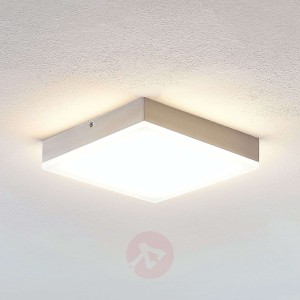 Lindby Tamito lampa sufitowa LED, nikiel, 20 cm