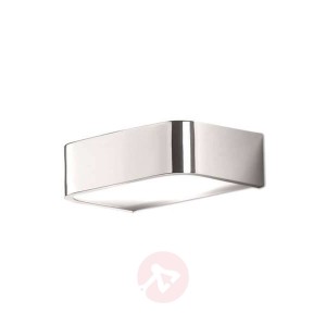 Łazienkowa lampa ścienna Arcos z LED, 15 cm chrom