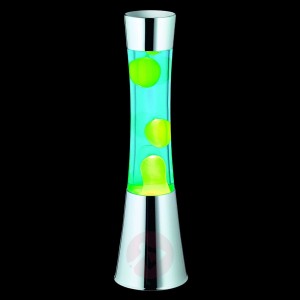 Z zieloną cieczą - lampa lava JARVA