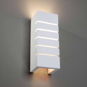 Flavian - lampa ścienna z wcięciami