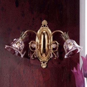 Piękna lampa ścienna KAISA 2-punktowa