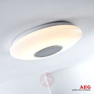 AEG LED lampa sufitowa Bailando - światło i dźwięk