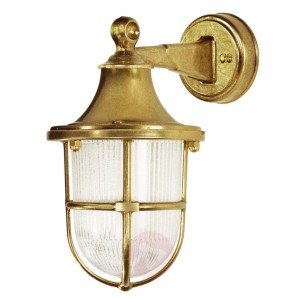 Lampa ścienna zewnętrzna Ocean w pięknym kształcie